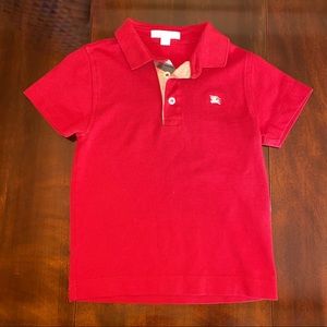 Children’s Burberry Polo - Like New - Size 6Y